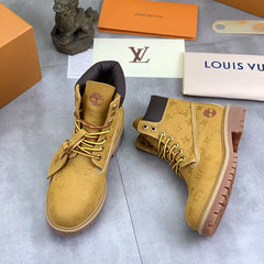 Louis Vuitton Timberland Ankle Boots