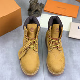 Louis Vuitton Timberland Ankle Boots