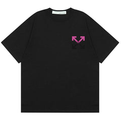 Off White Gradient Arrow Pattern T-Shirts
