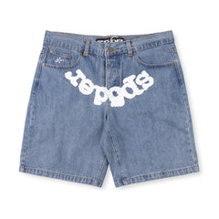 Sp5der OG Logo Denim Short