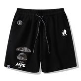 Bape Ape Head Pattern Printed Short