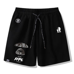 Bape Ape Head Pattern Printed Short