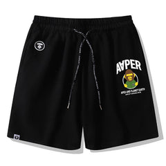 Bape Ape Head Pattern Printed Short