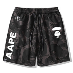 Bape Ape Head Pattern Printed Short