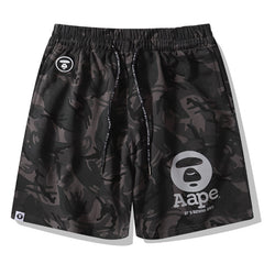 Bape Ape Head Pattern Printed Short