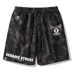 Bape Ape Head Pattern Printed Short