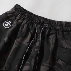 Bape Ape Head Pattern Printed Short