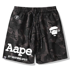 Bape Ape Head Pattern Printed Short