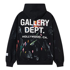 Gallery Dept Splatter Paint Printed Hoodie