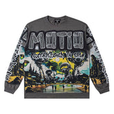 MIXED EMOTION “UFO” Long Sleeve Sweatshirts