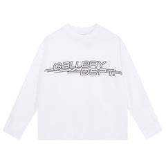 Gallery Dept Logo Printed Long Sleeve T-Shirts