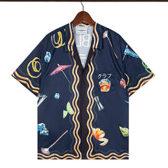 Casablanca Multi Color Printed Shirt #224