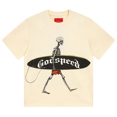 Godspeed Skeletons Surf Day T-Shirts #3025