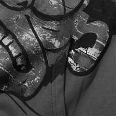 MIXED EMOTION Grey Monster Hoodie