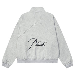Rhude Quarter Zip Sweatshirt