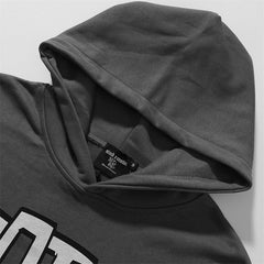 MIXED EMOTION Grey Monster Hoodie