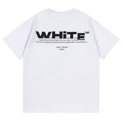 Off White Logo Pattern Printed T-Shirt