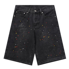 Chrome Hearts Denim Shorts