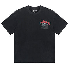 Godspeed Skeletons Pattern Printed T-Shirts #1059