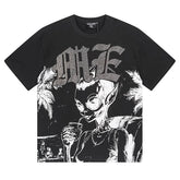 MIXED EMOTION “Beach” Rhinestone Tee