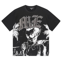 MIXED EMOTION “Beach” Rhinestone Tee