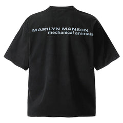 Saint Michael Alien Pattern Printed T-Shirt