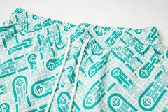 Casablanca Multi Color Printed Short #367