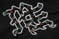 MIXED EMOTION “ME” Rhinestone Shorts