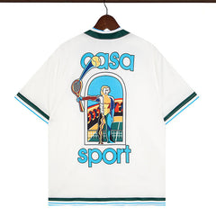 Casablanca Multi Color Printed Shirt #209