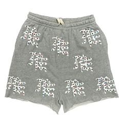 MIXED EMOTION Rhinestone Shorts