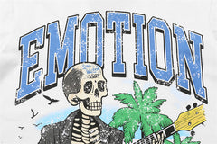 MIXED EMOTION Skeleton Guitarist Tee