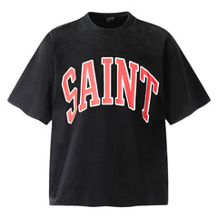 Saint Michael Arch Logo Printed T-Shirt