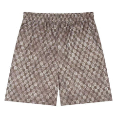 Balenciaga Logo Printed Knit Shorts