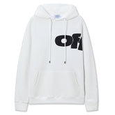 Off-White Kids Type Graphic Cotton Hoodie