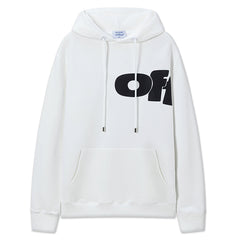 Off-White Kids Type Graphic Cotton Hoodie
