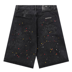 Chrome Hearts Denim Shorts