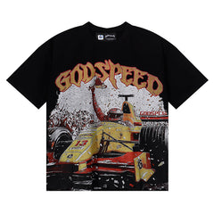 Godspeed Printed Graphic T-Shirt #7087