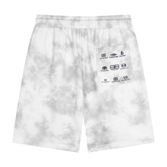 Balenciaga Logo Printed Knit Shorts