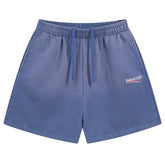 Balenciaga Logo Printed Knit Shorts