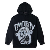 MIXED EMOTION “Monster” Cropped Hoodie