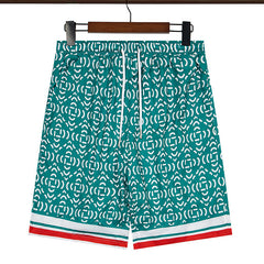 Casablanca Multi Color Printed Short #346