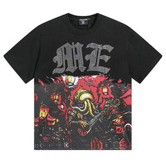 MIXED EMOTION “Octopus” Rhinestone Tee