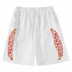 Balenciaga Logo Printed Knit Shorts