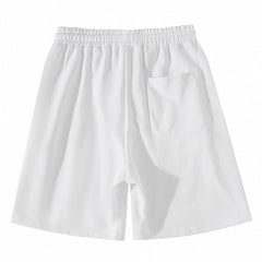 Balenciaga Logo Embroidered Knit Shorts