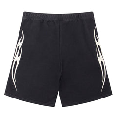 Hellstar Flame Printed Shorts
