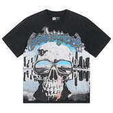 Godspeed Skeletons Pattern Printed T-Shirts #1037