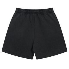 Balenciaga Logo Embroidered Knit Shorts
