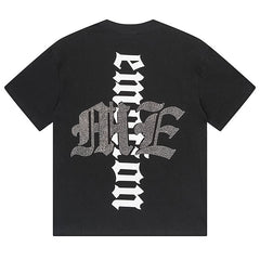 MIXED EMOTION “Beach” Rhinestone Tee