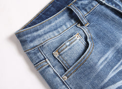 Amiri Logo Denim Shorts #2018