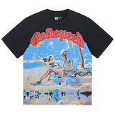 Godspeed Skeletons Cozy Beach T-Shirts #1022